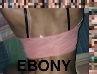 Backshots for slim thick ebony