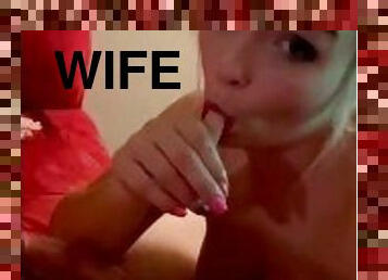 Wife gets facial while husband plays video games