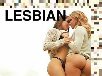 lesbo-lesbian, pornotähti, upea, pikkurintainen