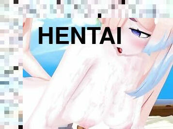 Sangonomiya Kokomi Genshin Impact 3D HENTAI 6/9