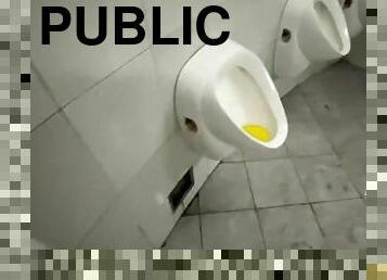 Cruising in public toilet