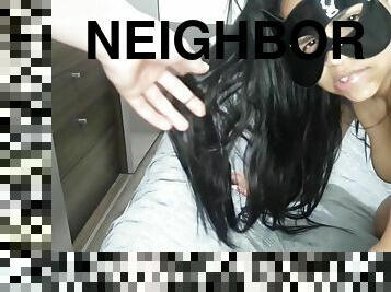 Part 1 Neighbor Comes To Visit Me And Ends Up Sucking My Cock She Made A Deep Throat And Left Him A