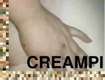 Anal creampie