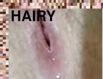 mabalahibo, dyakol-masturbation, labasan, ihian, pekpek-puke-pussy, pagtalsik, bbw, solo, puti