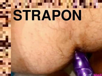 strapon, anal-sex, ficken, böse, arschficken