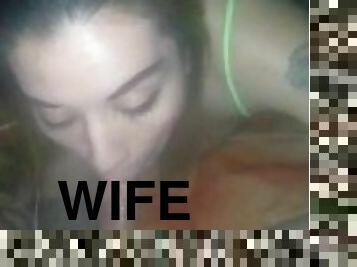 Wife loves sucking