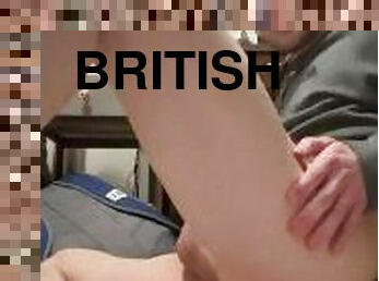 British 24 year old takes a dildo (Lovense gravity)