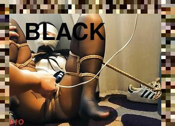 Black Pantyhose Bondage 2