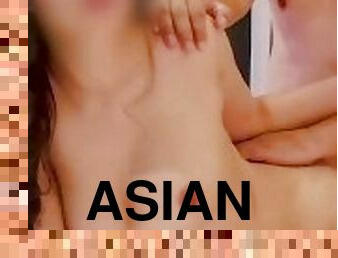 asia, amatir, buatan-rumah, pasangan, thailand, berambut-cokelat, melahirkan