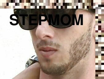 Horny stepmom raquel sultra fucks her handsome stepson outdoors