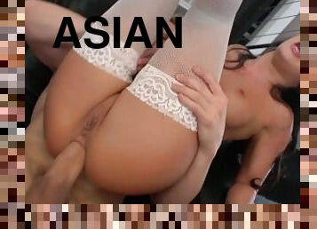 High Class Ass#2 Asa Akira with Toni Ribas in an Anal Venture, the Gorgeous Petite Asian is getting