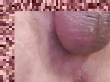 Nub Chastity Clitty Rubbing In Washroom #3