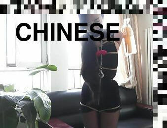 asien, strumpfhosen, sadomasochismus, strümpfe, fetisch, chinesin, knechtschaft, brunette