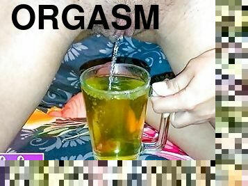 My StepSis Piss in a Glass then I Fucked Her