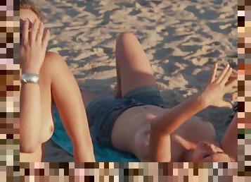 Hot girls topless extended scene