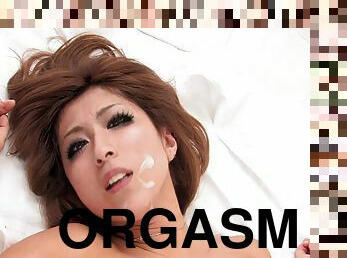 Glamorous Gets Multiple Squirt Orgasm With Her Hairy Pussy - Haru Sakuraba And Japan Milf