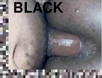 Giving black ts good dick outside