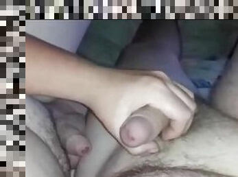 Handjob to blowjob