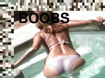 Jodi West Films: Ass Worship In A White Bikini