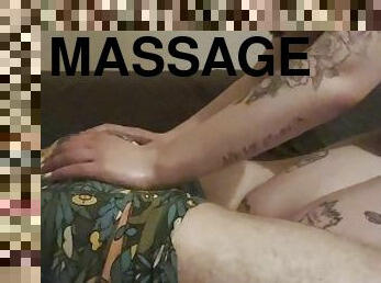 amatør, kæmpestor-pik, massage, kær, nosser, tatovering, pik