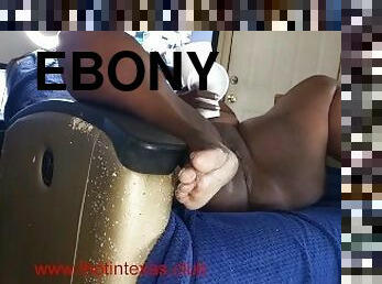 Thot in Texas - Soft Fat Ass Ebony Homemade Pee Squirts From Pussy