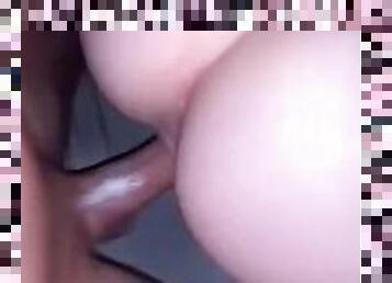 Big Ass Gf Creaming on Dick + Cumshot