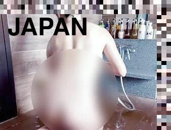 アジアの, 浴, 素人, ベイブ, 日本人, マッサージ, かわいい, フェティッシュ, 独奏