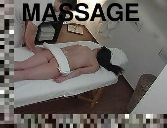 Beauty Gets Fingered On A Massage