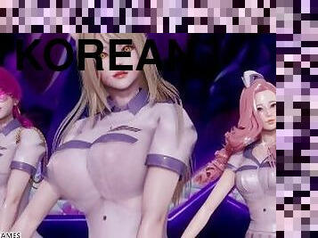 [MMD] SOMI - What You Waiting Sexy Striptease KDA Ahri Akali Kaisa Evelynn Seraphine