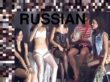 Russian Halloween Orgy