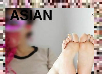 asiatic, muie, japoneza, picioare, sperma, perfect, fetish, chinezoaica, corean, stimulare-cu-piciorul