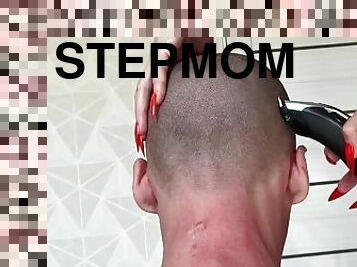 Asmr stepmom milf shaving sound nails fetish femdom