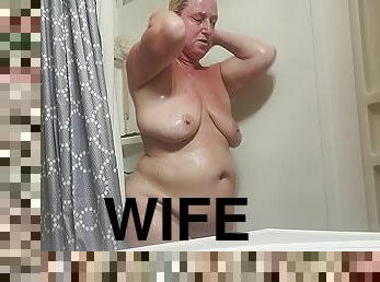 Housewife In The Shower