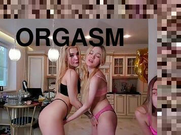 perä, kylpy, isot-tissit, masturbaatio, orgasmi, pillu-pussy, amatööri, typykät, lesbo-lesbian, teini