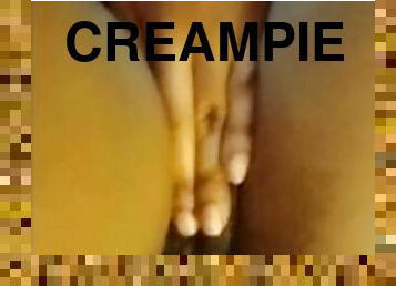 fusk, orgasme, pussy, kone, amatør, ebony, massasje, creampie, cum, våt