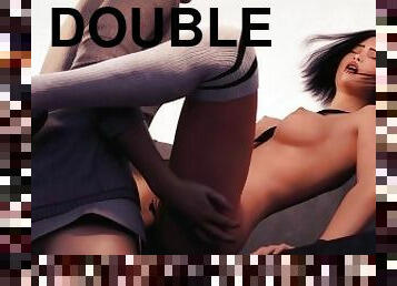 doble, anime, hentai