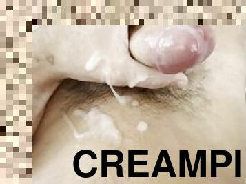 Huge load of cum 10x cum dripping - I came twice