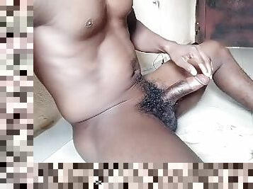 énorme, masturbation, amateur, ejaculation-sur-le-corps, ébène, énorme-bite, gay, ejaculation-interne, black, ejaculation