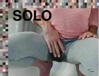 pissing, gej, solo