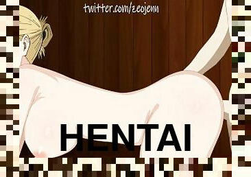 SNK Attack on Titan Hentai Annie Leonhardt & Eren Jeager UNCENSORED (Commission Twitter : Zeojenn)