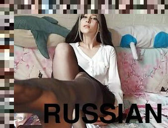 Classmate roleplay footfetish and JOI russian