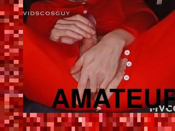 amatööri, anaali, lelu, gay, sormettaminen, dildo, perä-butt, soolo, naamio