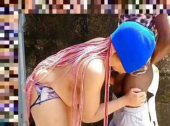 We Caught The Plumber Pounding And Fucking Our Neighbors Wife Under The Hot Sun 6 Min