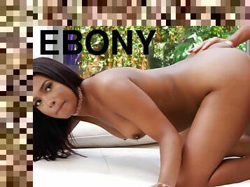 Ebony Girl With A Perfect Big Ass Fucking In Order To Get A Modeling Job