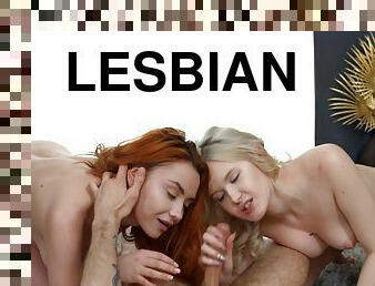 Nansy Small - Steamy Threesome With Sexy Lesbians