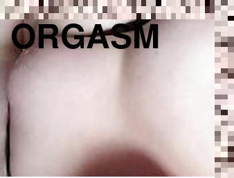 Horny BBW Girl Loves too Taste Her Wet Pussy - Masturbating Orgasm Video