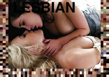 Kenna James and Jane Wilde fucking passionately in bed