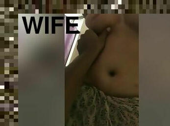 Sexy Desi Wife Boobs Video Record By Hubby