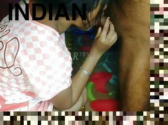 18+ Hot Indian Desi Girl Sucking Her Stepbrother Cock And Missionary Sex