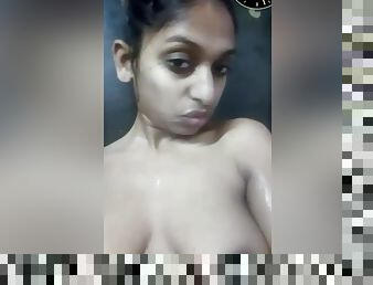 Horny Indian Girl Shows Her Boobs And Wet Pussy Part 1